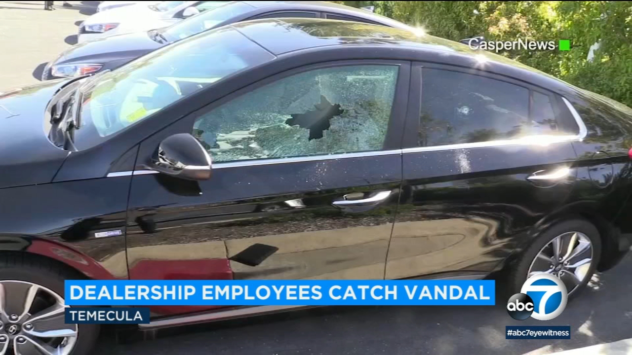 IE dealership employees nab man accused of vandalizing vehicles  