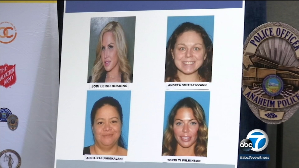 4 women arrested in high-end prostitution ring bust, OC officials say