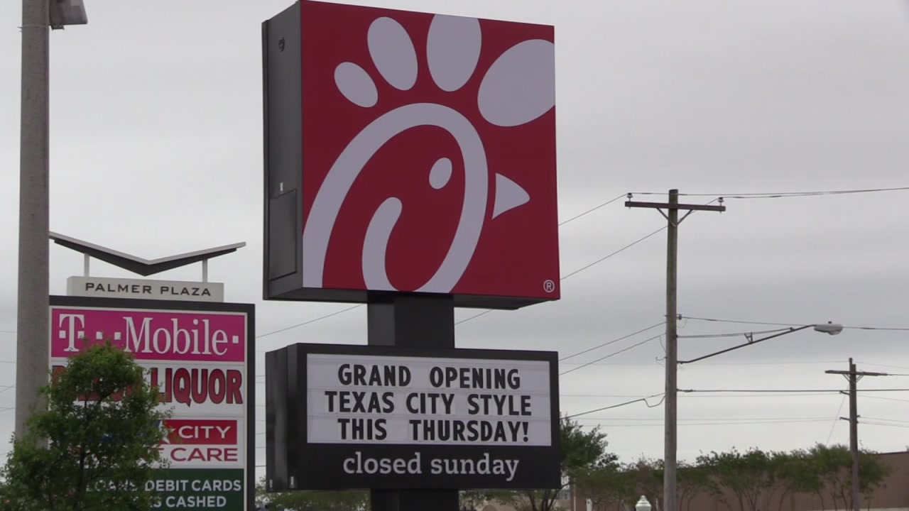 Chick-fil-A in Texas city has their grand opening