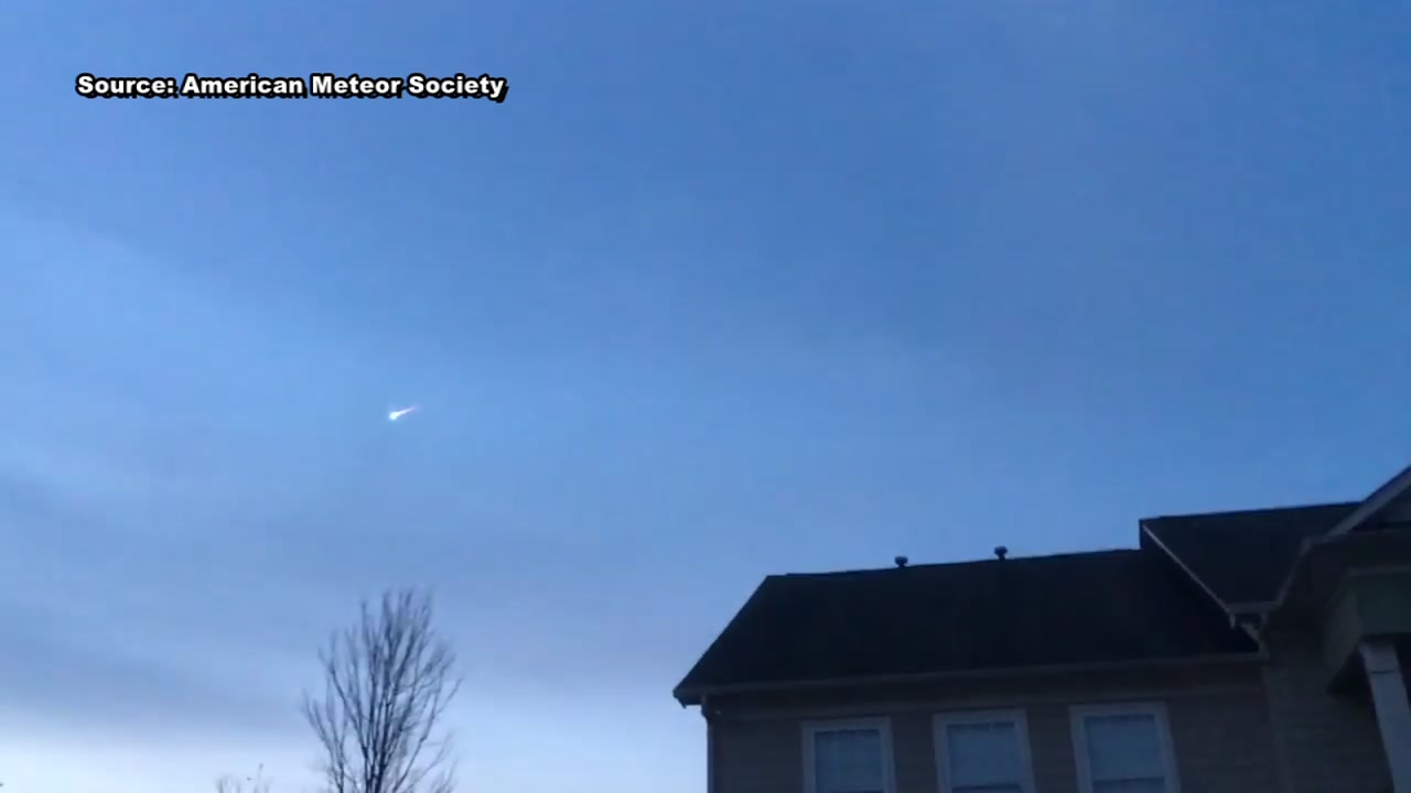 Meteor shower Meteor seen in several states including North Carolina