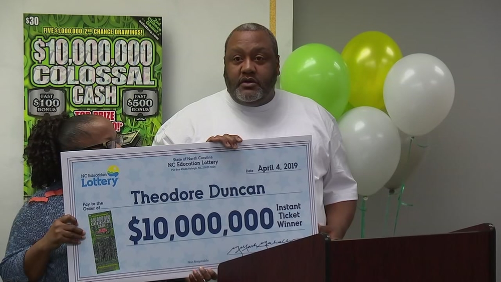 Mechanic wins $10M with lottery scratch-off in Granville County