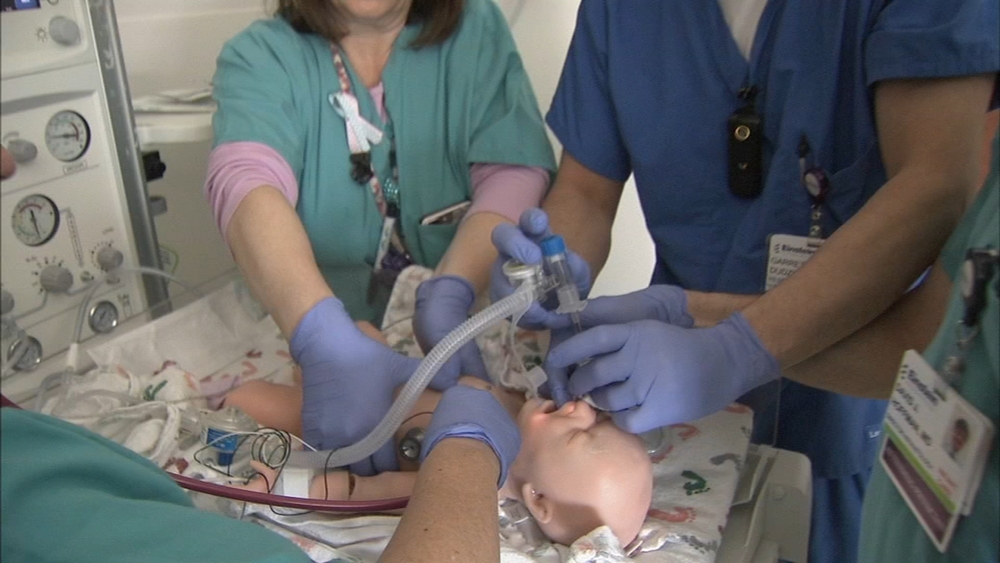 NICU simulator prepares Einstein staff for emergencies