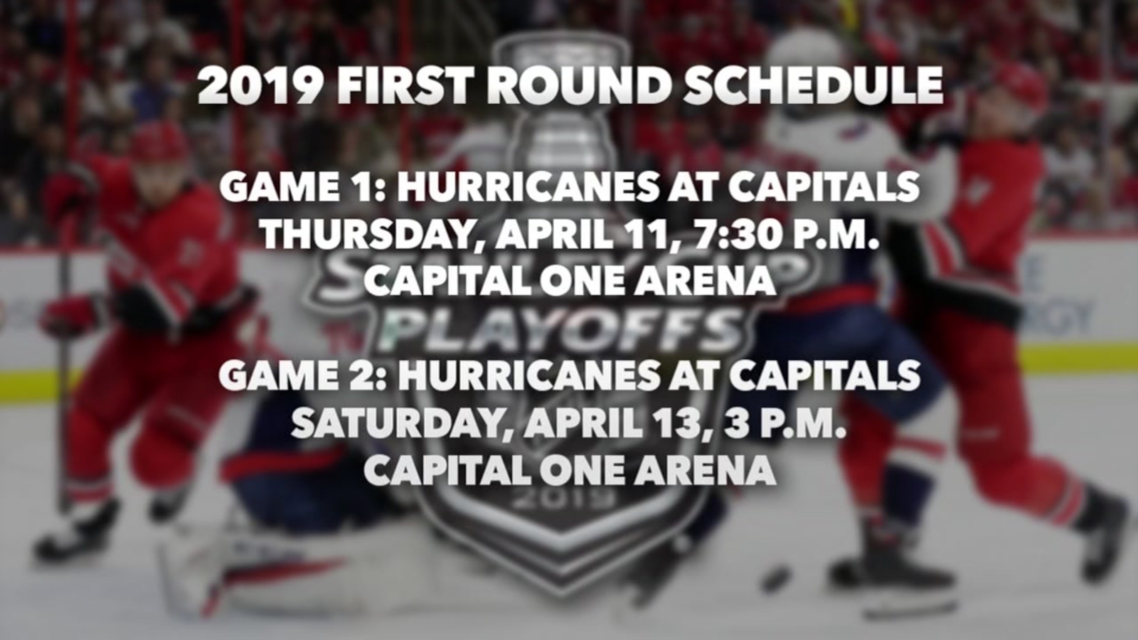 Carolina Hurricanes prep for first round of playoffs against Washington