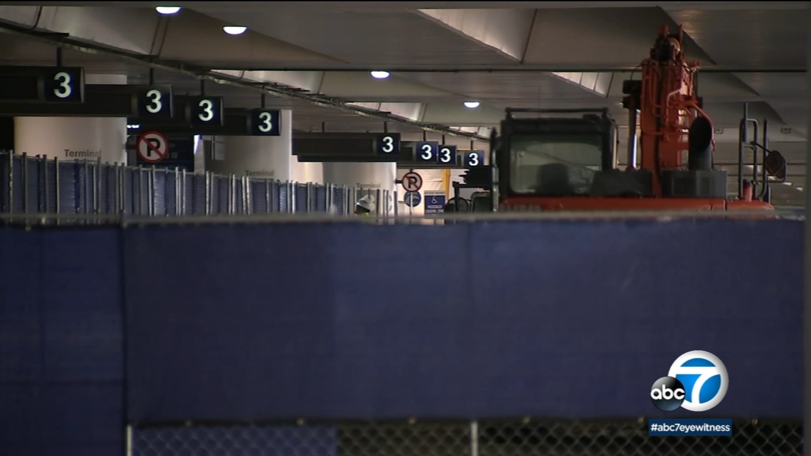 LAX underground construction closes Terminal 3 lanes until midAugust