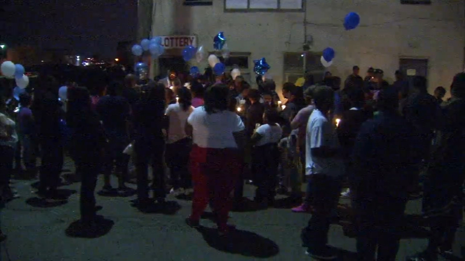 Vigil held for father, son killed in Chester apartment fire - 6abc ...