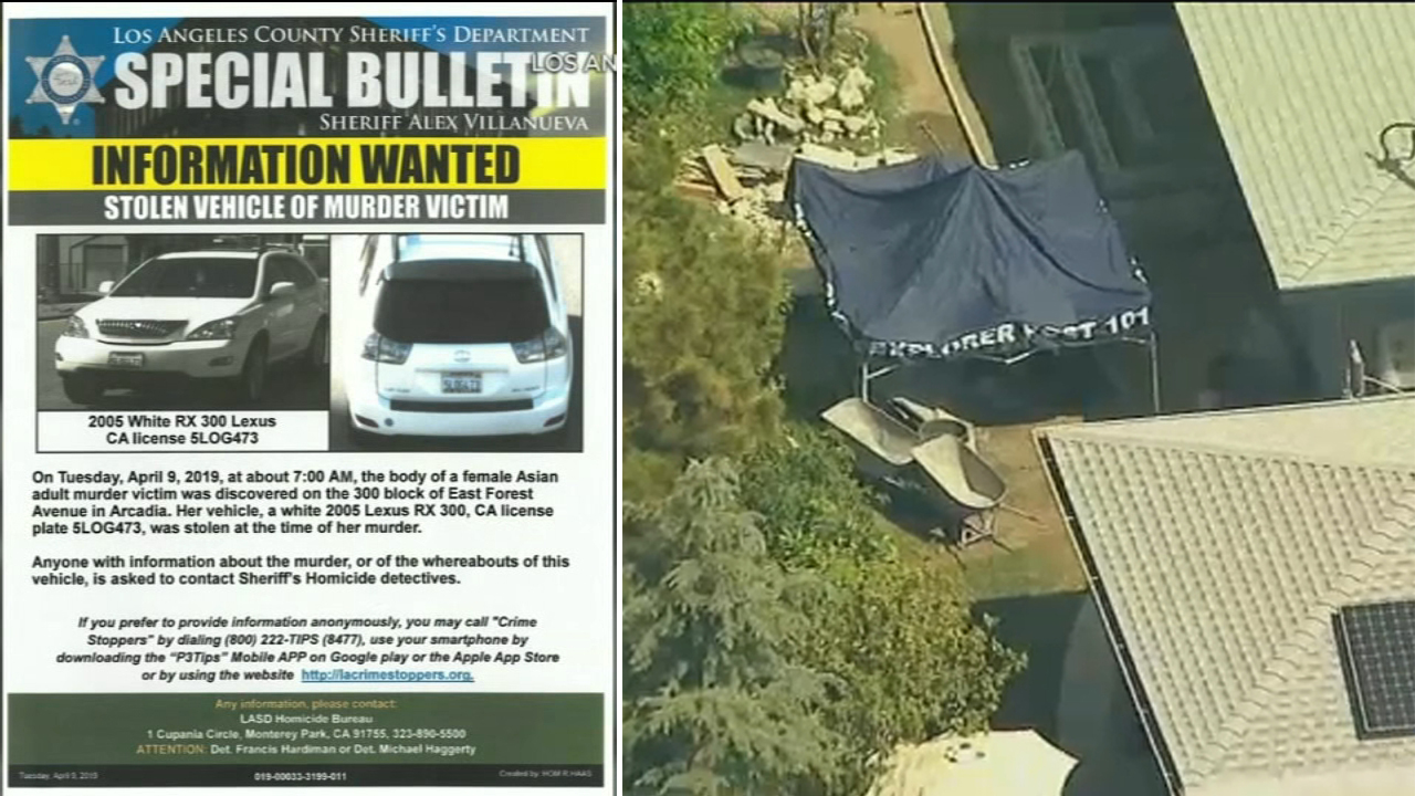 Woman's body found at Arcadia home after robbery