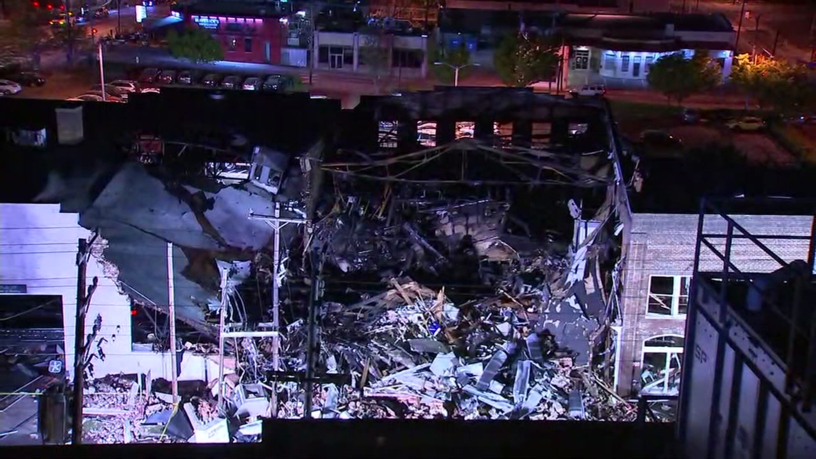 Durham explosion Gas explosion destroys downtown building that housed