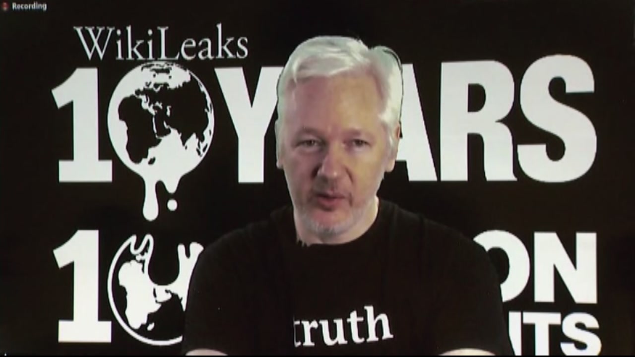 Julian Assange arrested in London