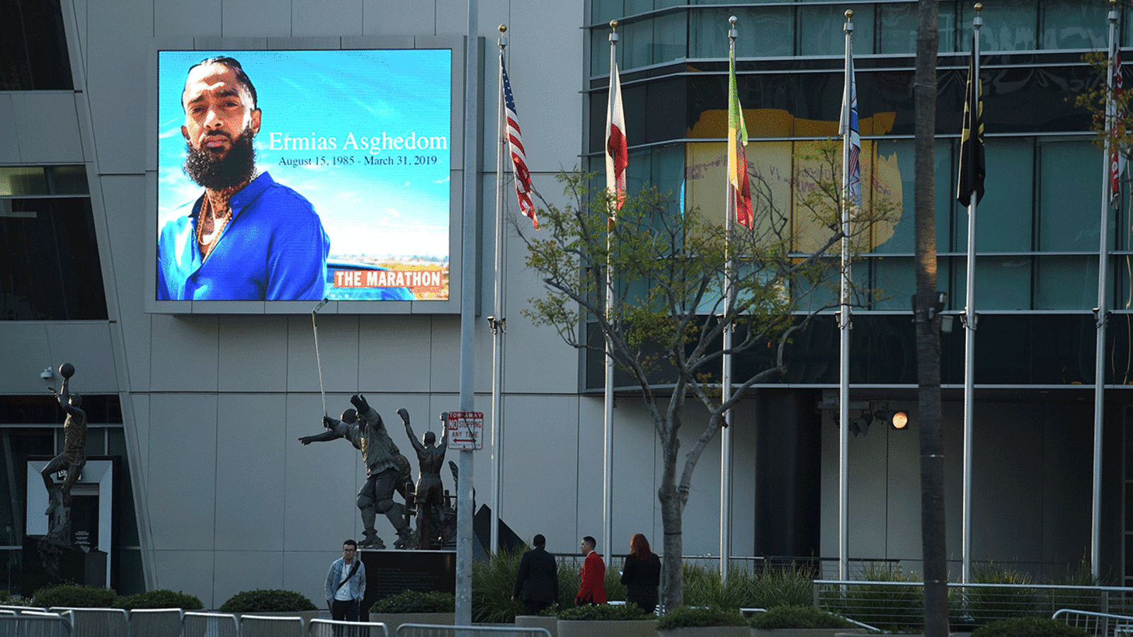 Image result for nipsey hussle funeral