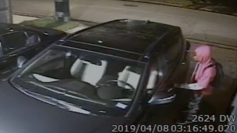 Suspect fell asleep in stranger's car