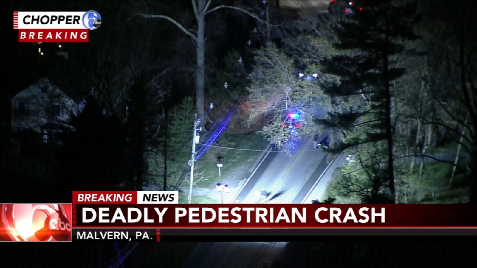 Pedestrian struck, killed by driver in Malvern, Pennsylvania 6abc Philadelphia