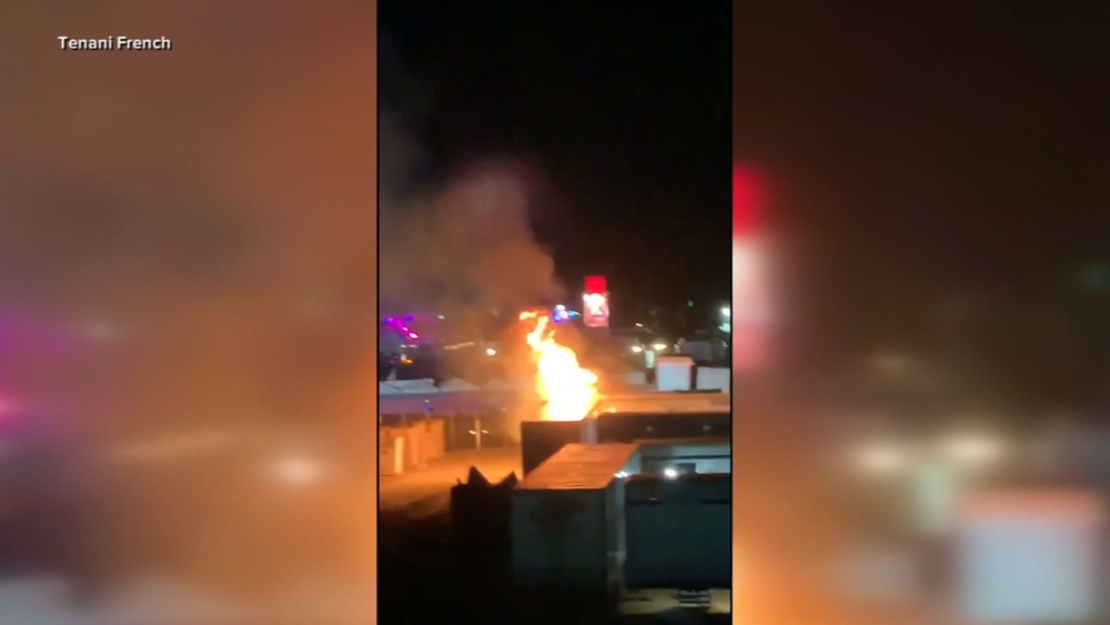 Fire erupts at Coachella Music Festival