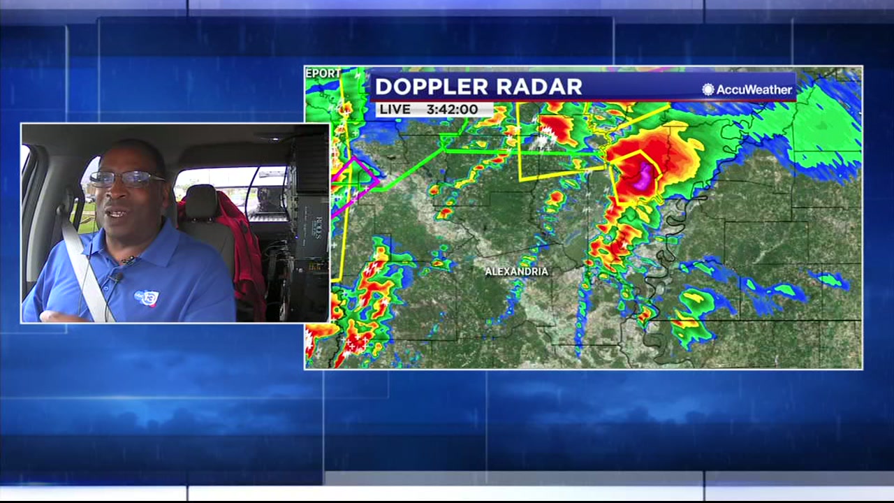 Chief Meteorologist David Tillman's storm chase gets interesting