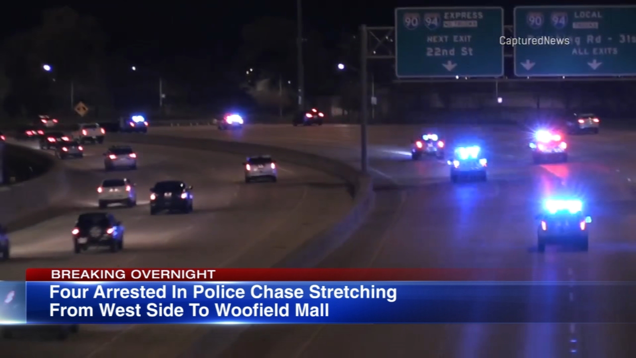 Woodfield Mall chase