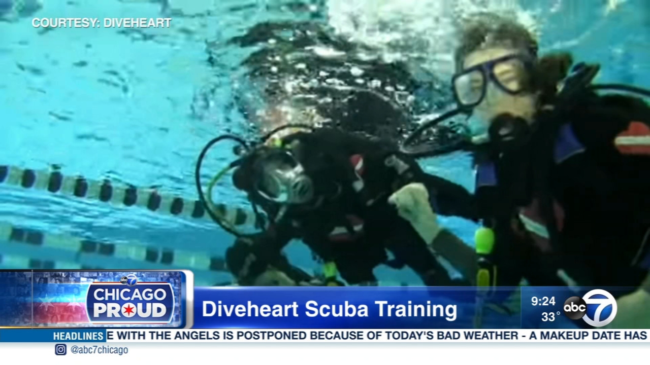 Chicago Proud: Diveheart helps people living with disabilities gain confidence through scuba diving classes