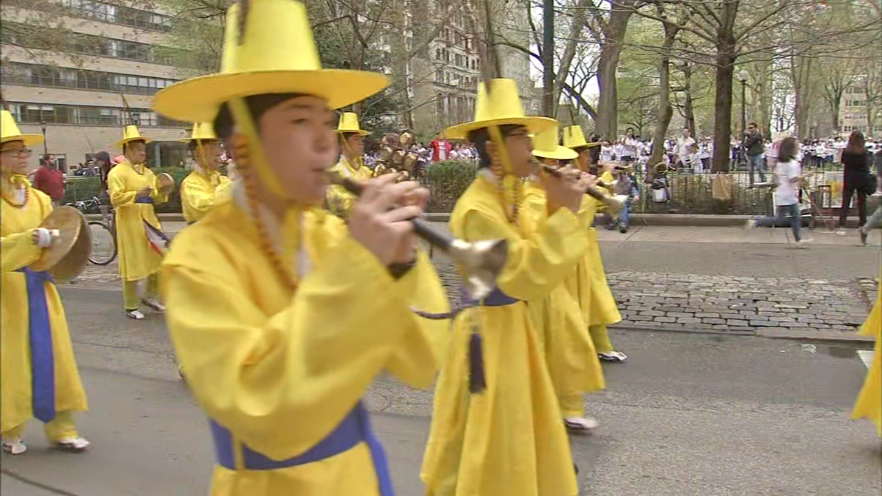 Korean Independence League reenacts 100 year old march