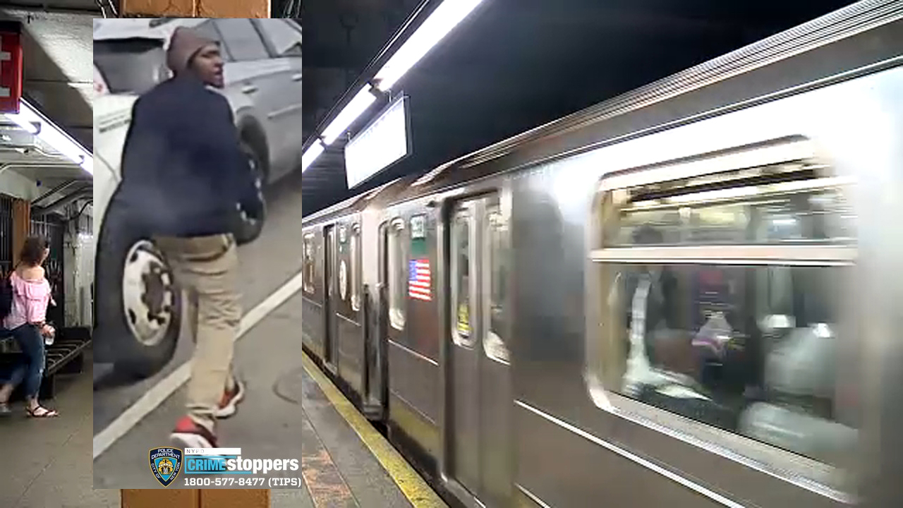 Police search for attacker who threw urine on 2 MTA workers