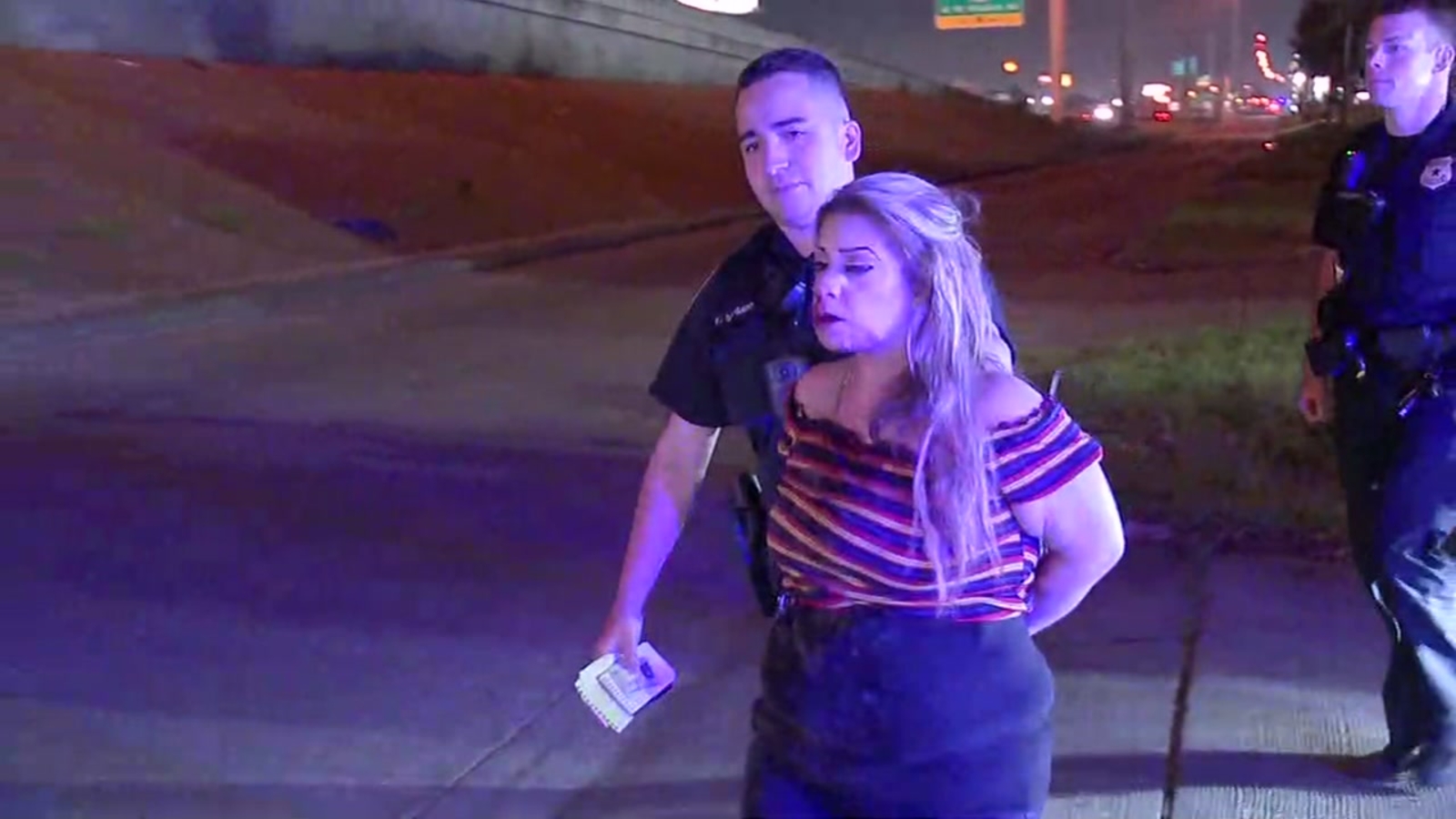 Driver arrested after fleeing with teen during crash in north Harris ...