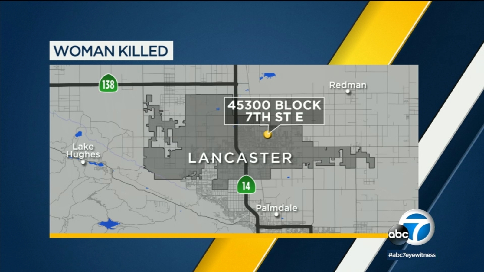 Family member detained in woman&rsquo;s killing in Lancaster - ABC7 Los Angeles