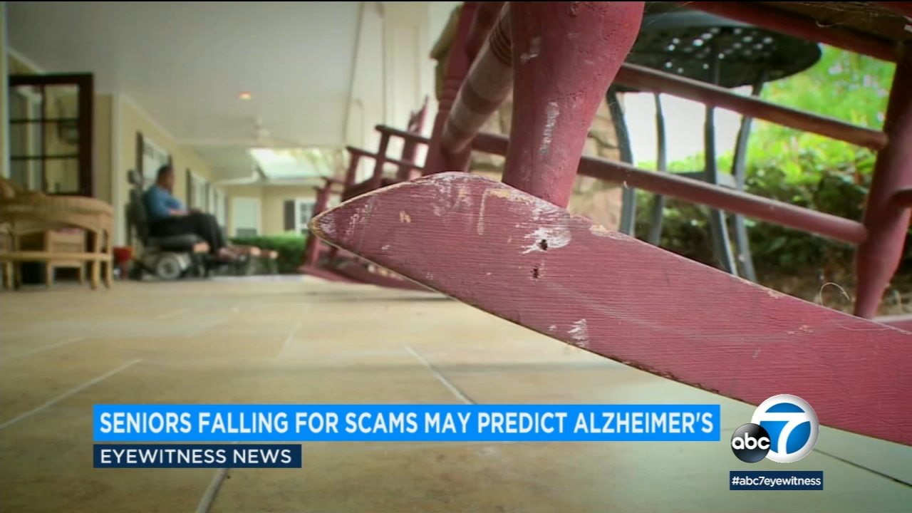Study: Seniors not on guard against scams may develop Alzheimer's