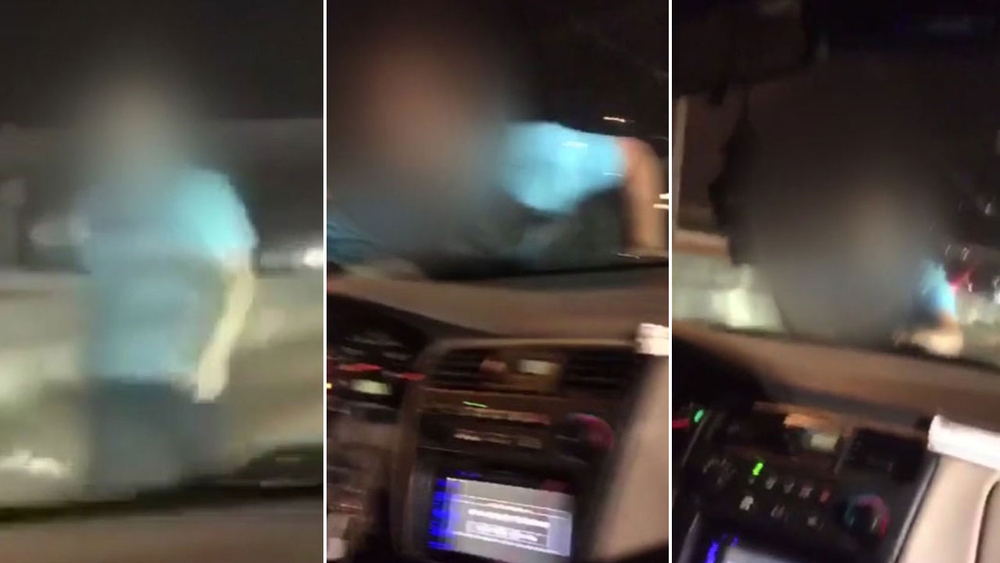 Woman jumps on car hood in bizarre road rage case: Video