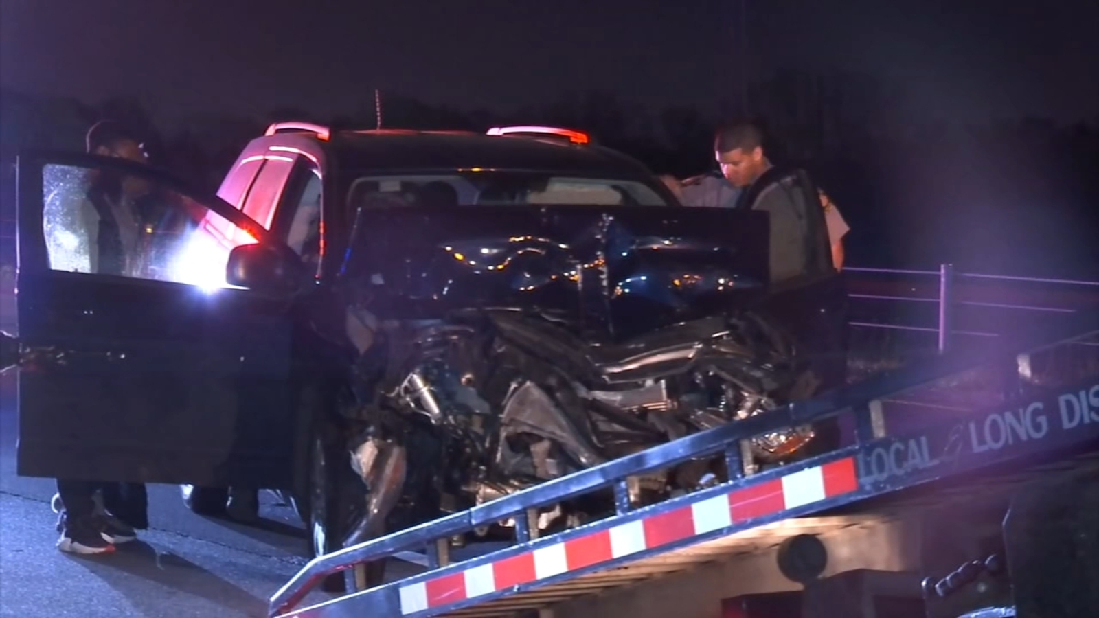 1 injured in multivehicle crash on I95 in Upper Chichester, Delaware