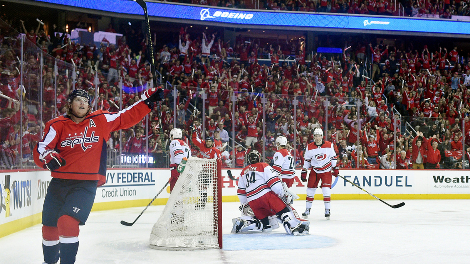 Capitals shutout Hurricanes 60 in fifth playoff game ABC11 Raleigh