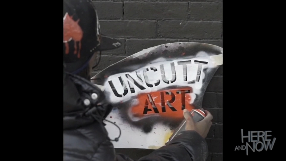 Here and Now for April 21, 2019: Part 3 -Talking with contemporary Artist and Entrepreneur Uncut Art; a national visual art movement. 