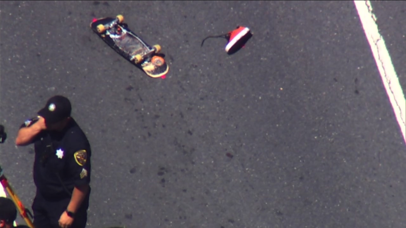 Skateboarder dies after colliding with dump truck in San Francisco's