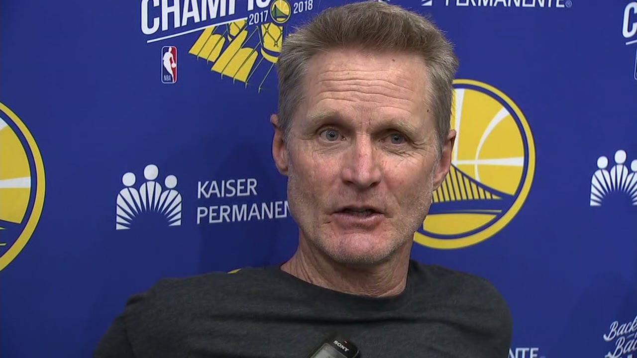 Steve Kerr totally gets Klay Thompson's dip in the Pacific Ocean