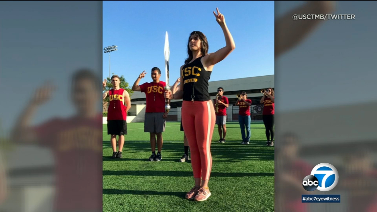 USC marching band selects its first-ever female drum major