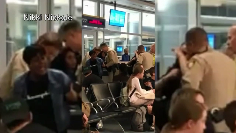Durham woman arrested on Frontier flight after complaining about vomit in seat