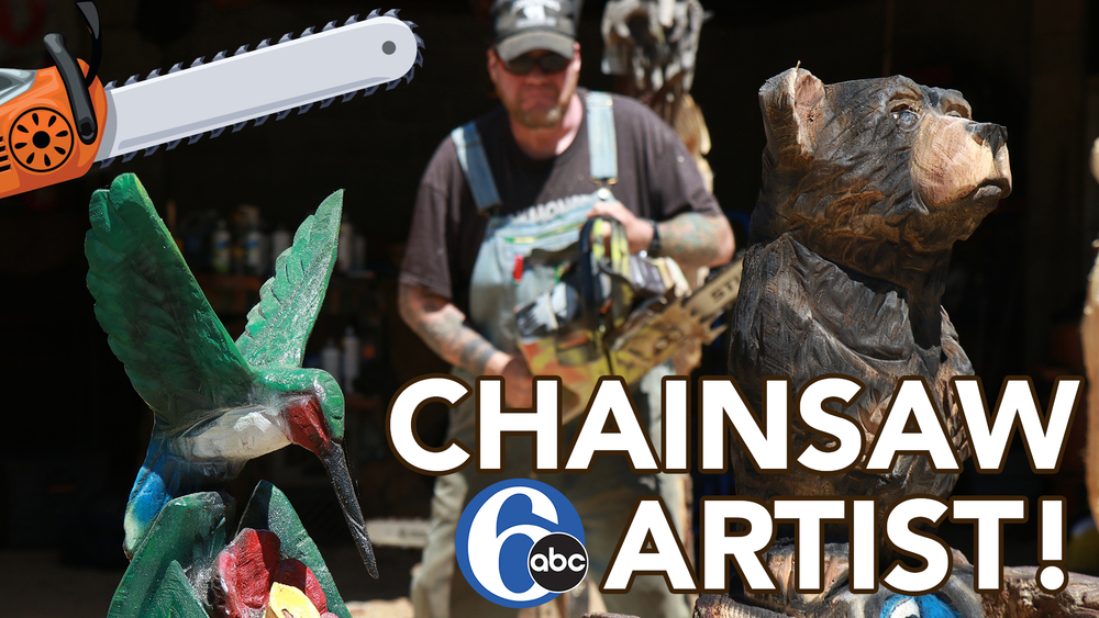 NJ Chainsaw artist gives scrapped trees new life