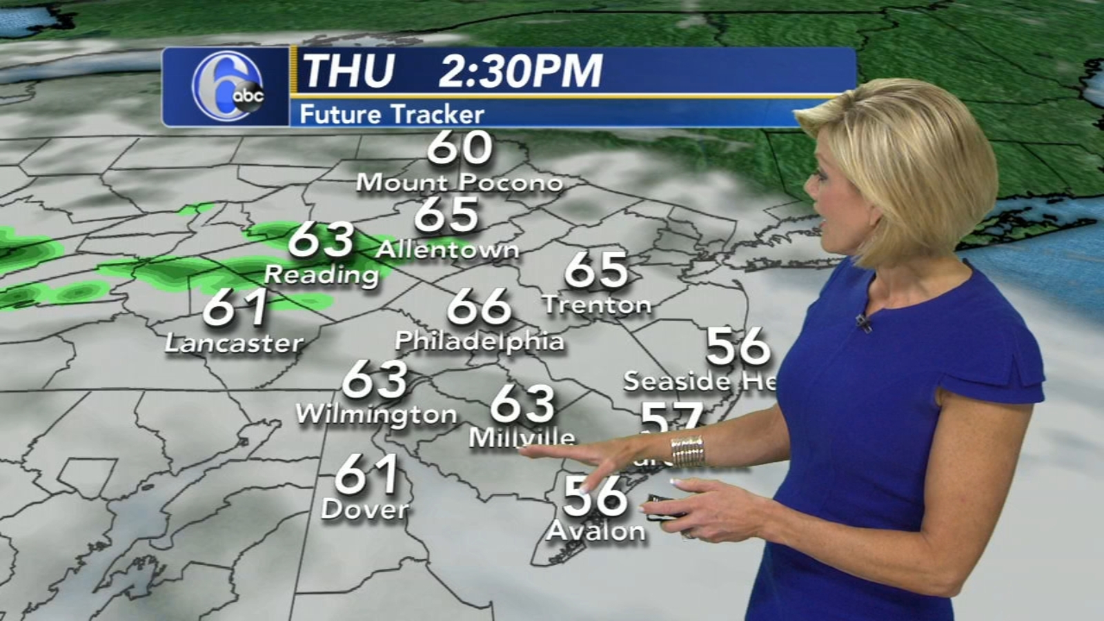 AccuWeather forecast for Philadelphia, Pennsylvania, New Jersey and