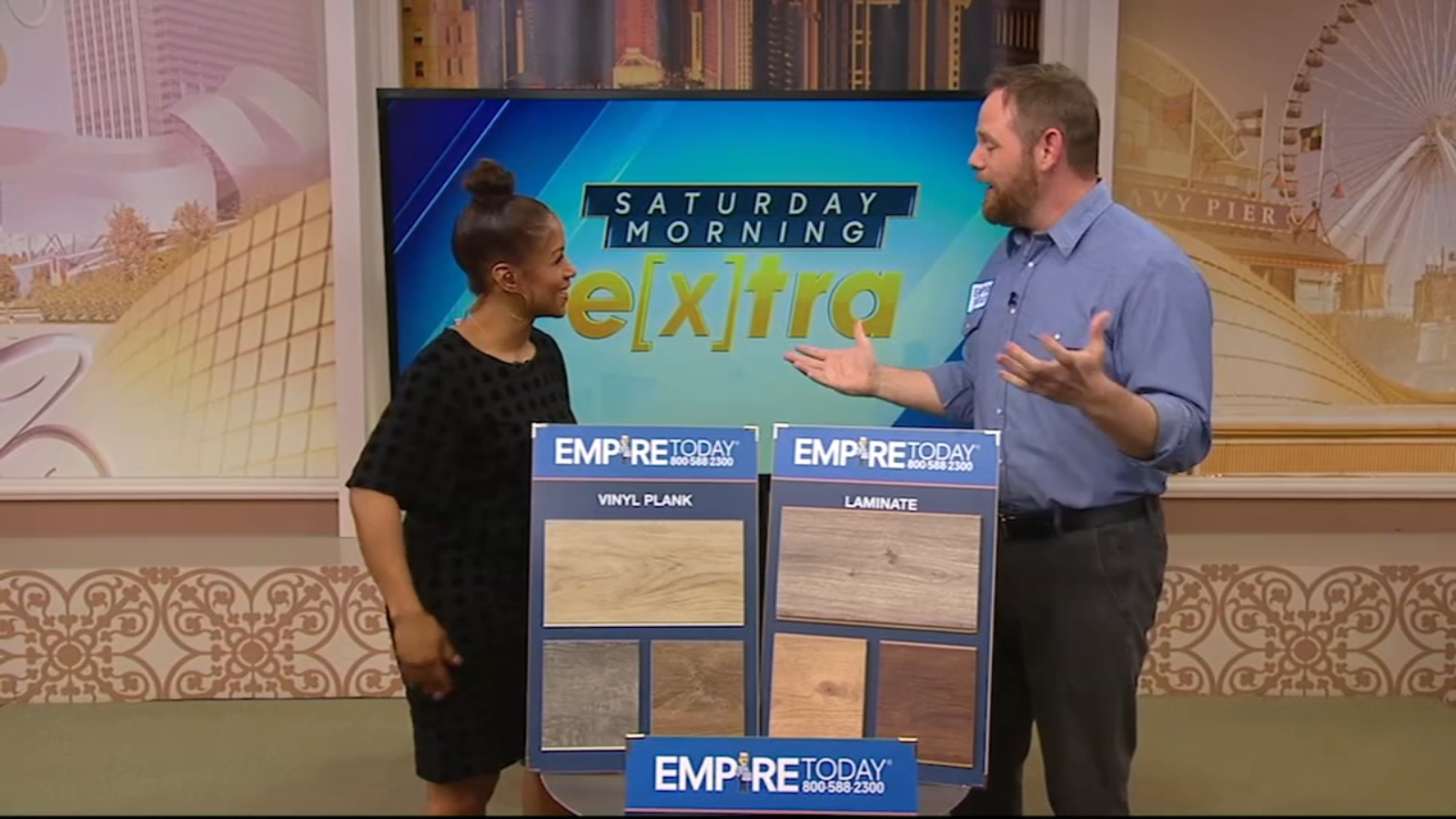 Saturday Morning Extra Latest flooring trends with Empire Today ABC7