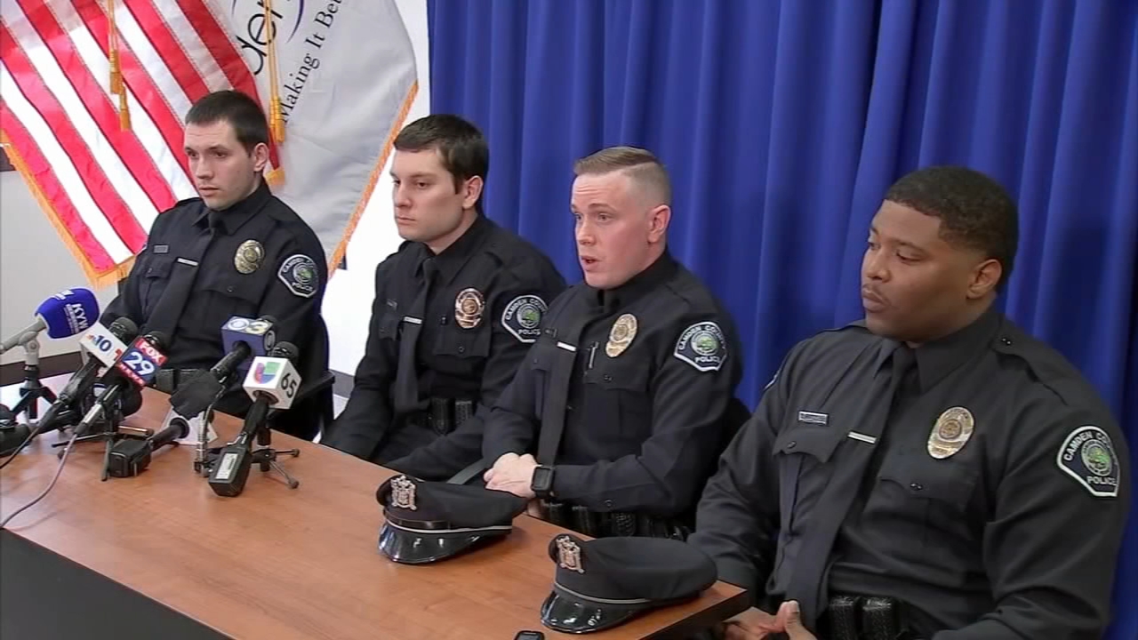 Hero Camden County cop critically injured by hit-and-run driver