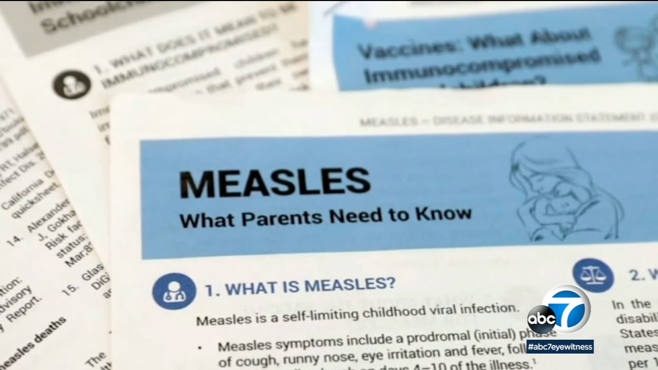 Parents in LA area on high alert amid measles outbreak