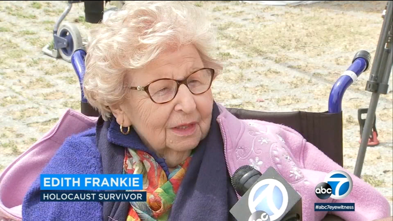 Edith Carter LA remembers, honors victims of Holocaust - ABC7 Los Angeles