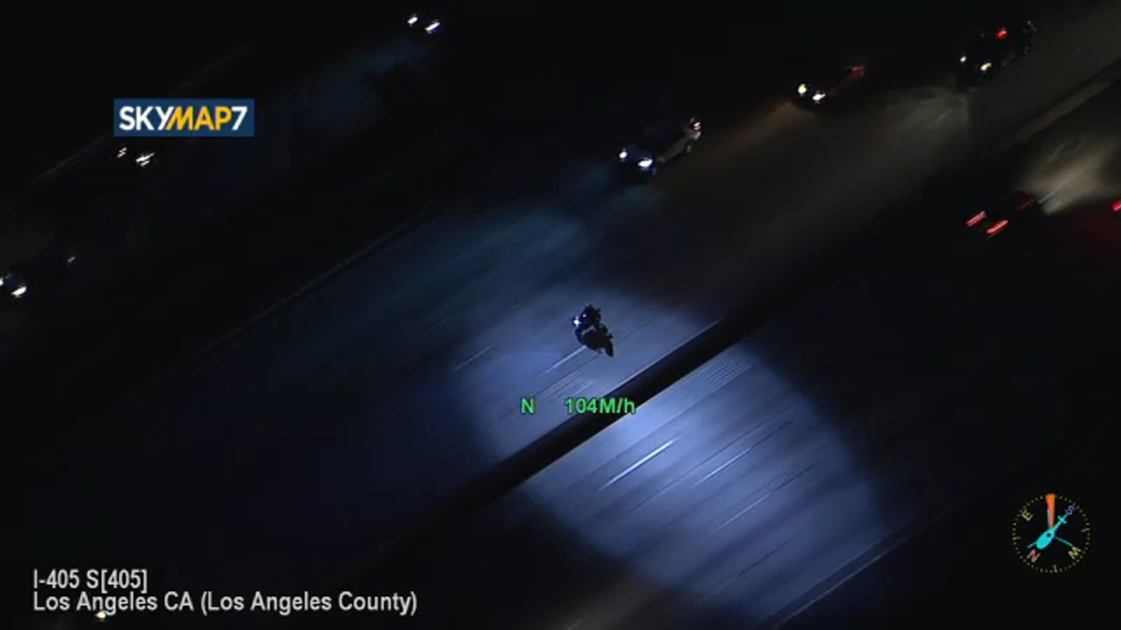Motorcyclist leads high-speed chase in L.A. County - ABC7 Los Angeles