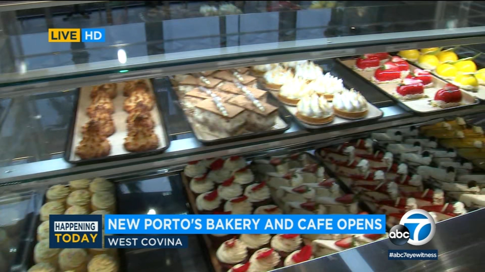 Porto S Bakery And Cafe Opens In West Covina Abc7 Los Angeles