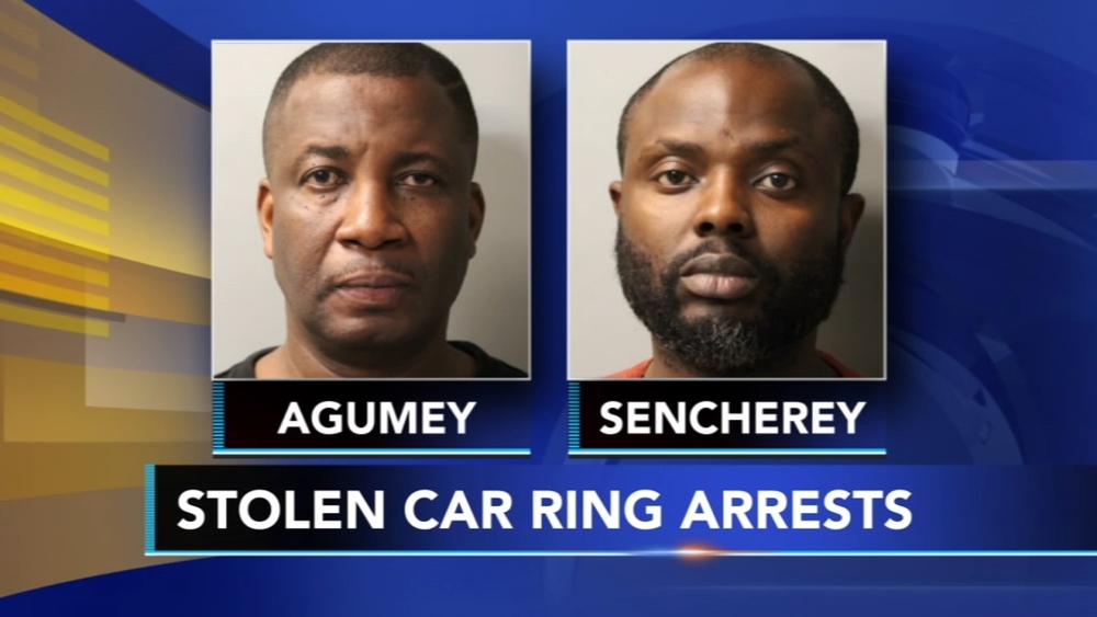 2 men arrested in stolen car ring in New Castle County