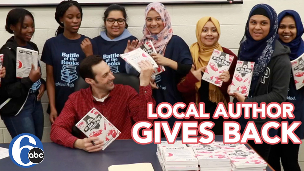 Local author gives back at Battle of the Books