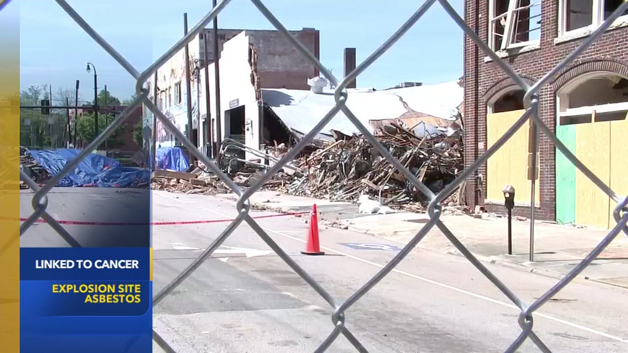 Asbestos concerns after Durham explosion
