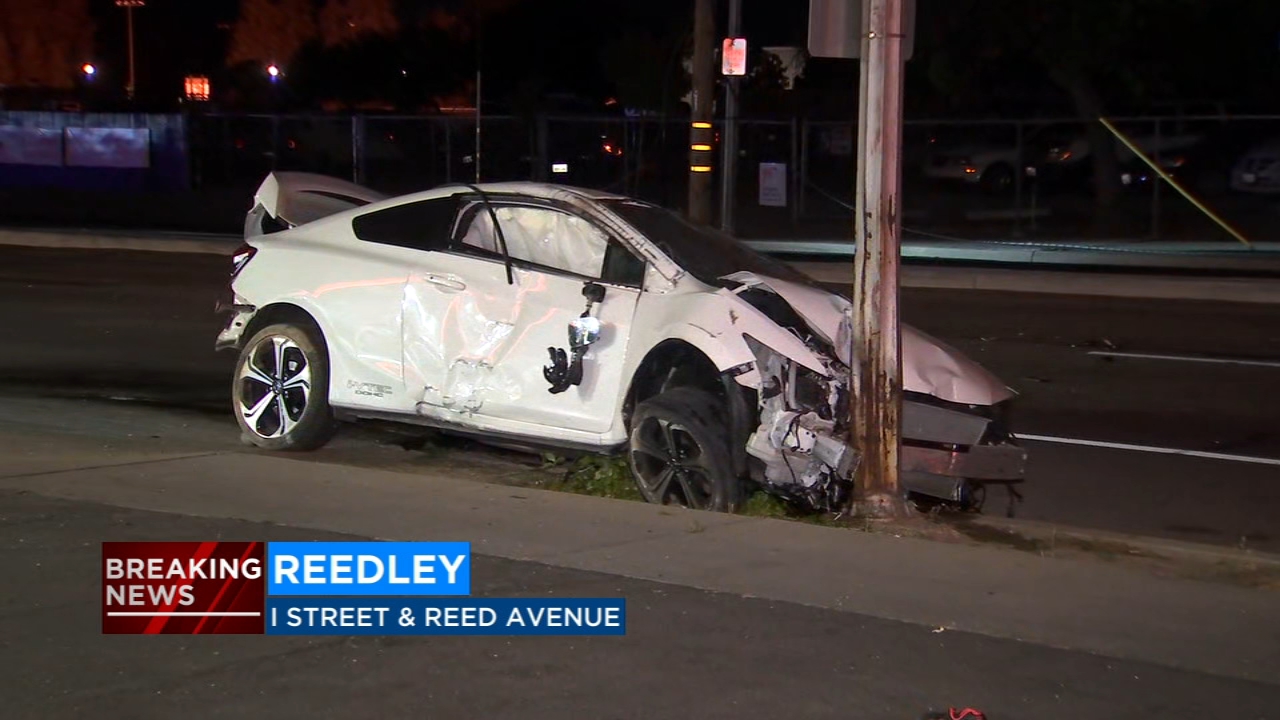 Early morning crash knocks out power to more than half of Reedley residents