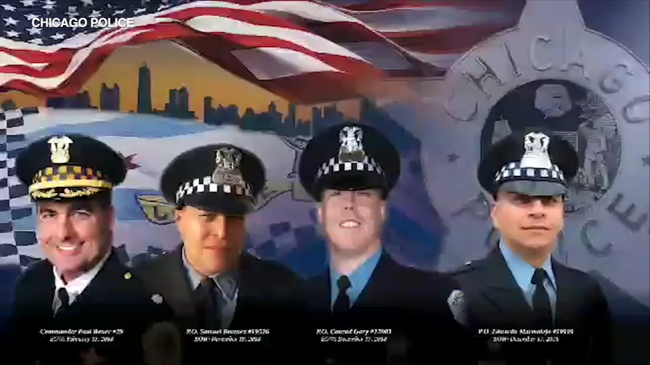 WATCH: CPD share emotional tribute to 4 slain officers