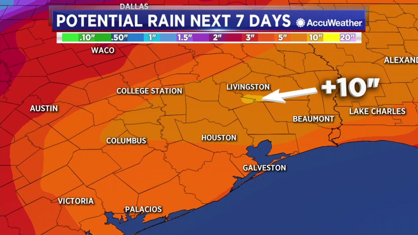 Houston Weather: Tornado Watch to the north until 11PM | abc13.com