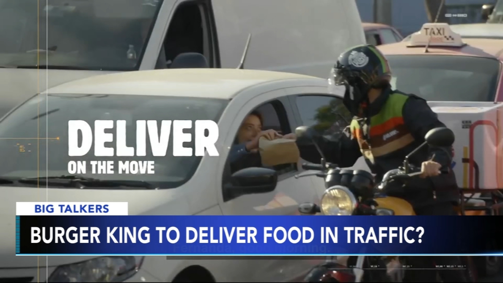 Burger King tests out traffic jam delivery 6abc Philadelphia