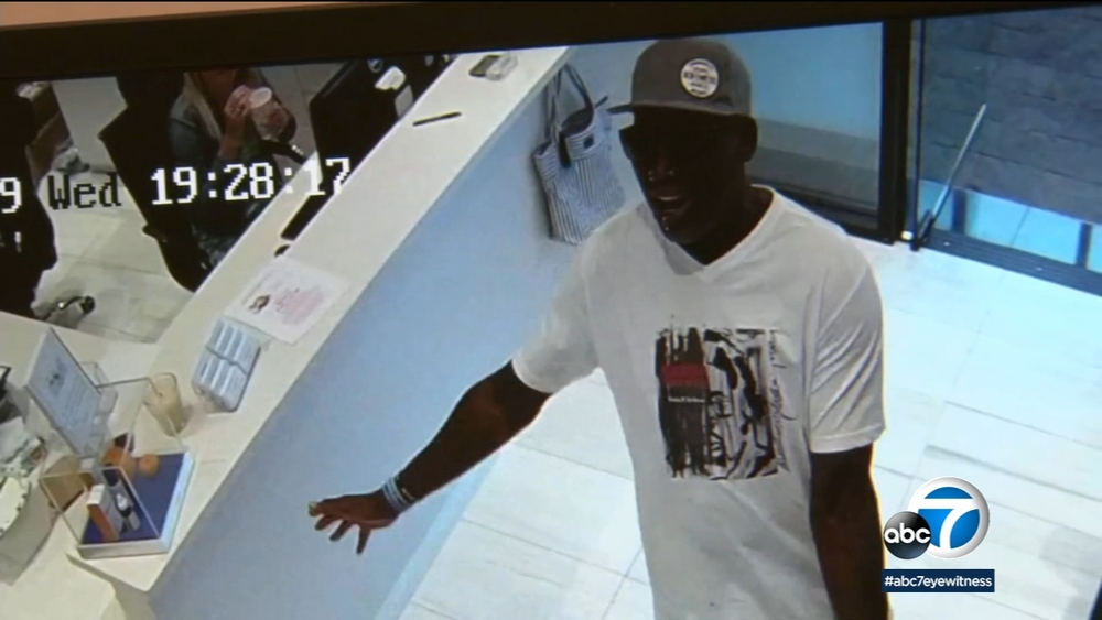 VIDEO: Dennis Rodman caught with group accused of theft in OC