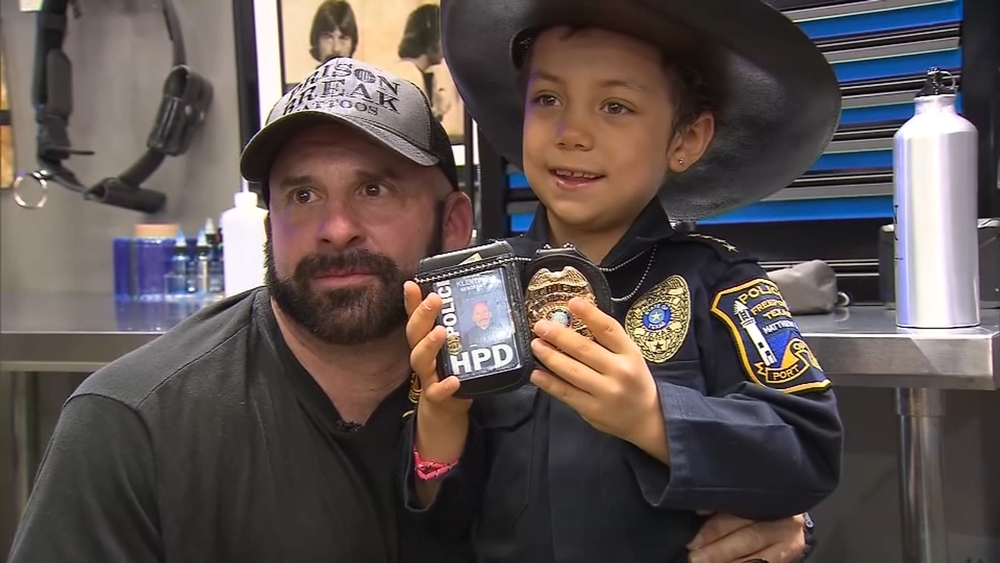 Texas PD makes dying girl's police dreams come true