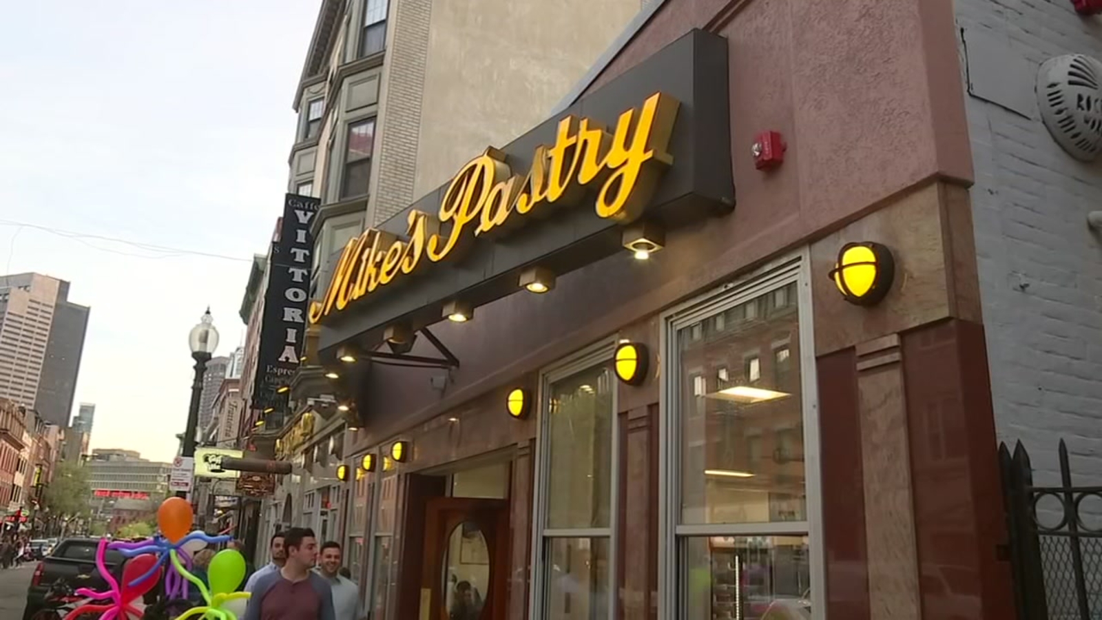 Mike's Pastry in Boston is full of treats and Canes fans
